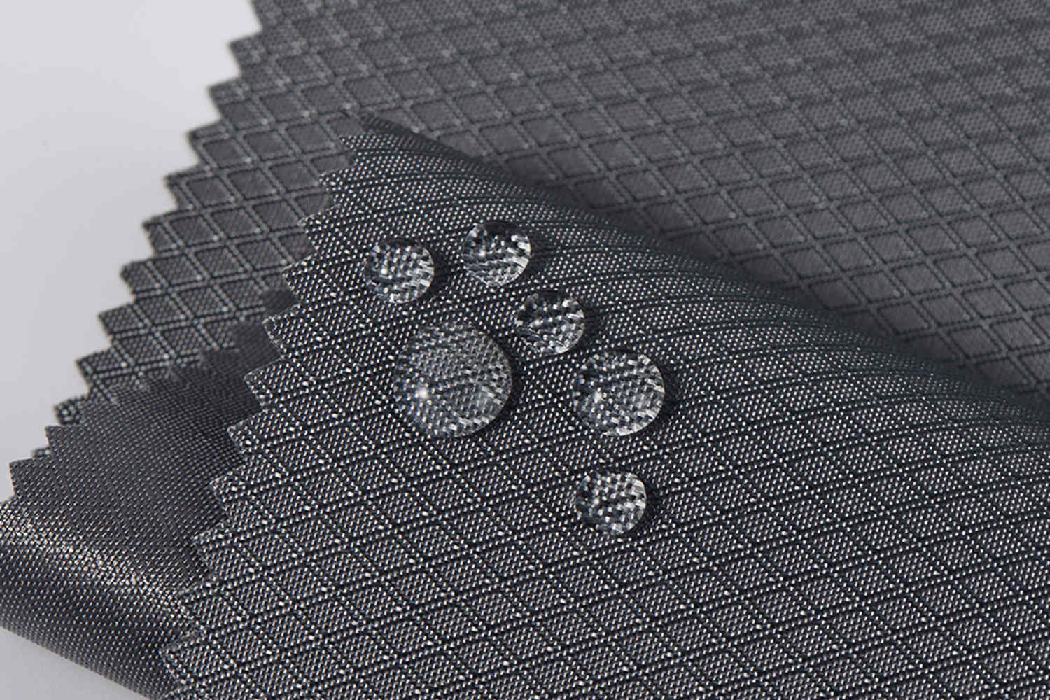 PU 420D Jacquard Double Line Diamond Mẫu